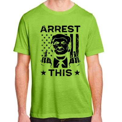 Donald Trump Arrest This Fingers 2024 Election Adult ChromaSoft Performance T-Shirt