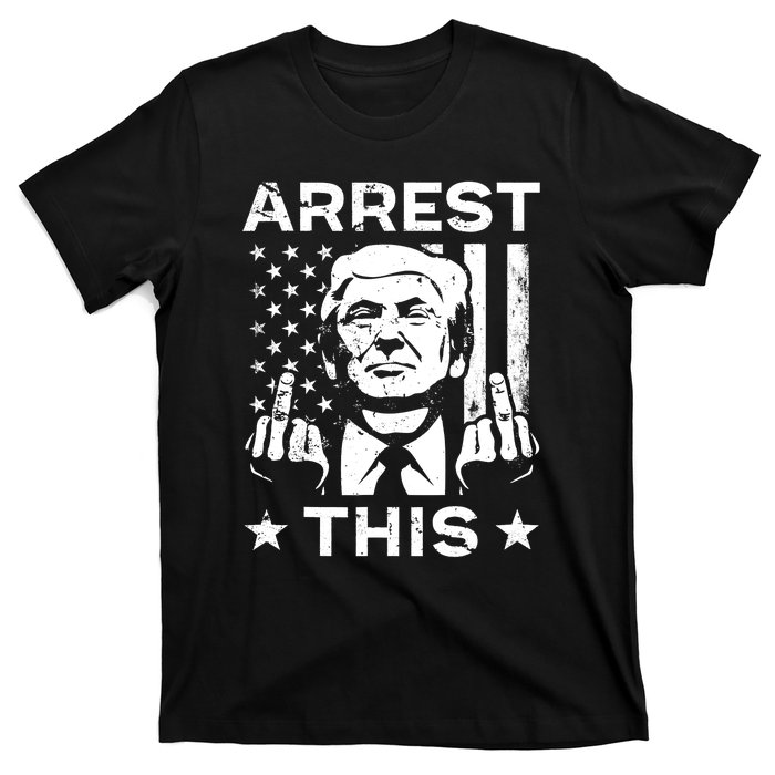 Donald Trump Arrest This Fingers 2024 Election T-Shirt