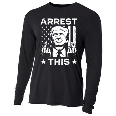 Donald Trump Arrest This Fingers 2024 Election Cooling Performance Long Sleeve Crew