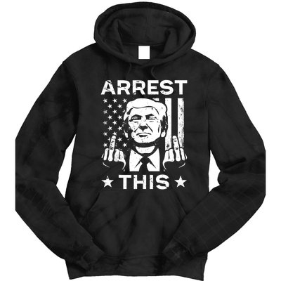 Donald Trump Arrest This Fingers 2024 Election Tie Dye Hoodie