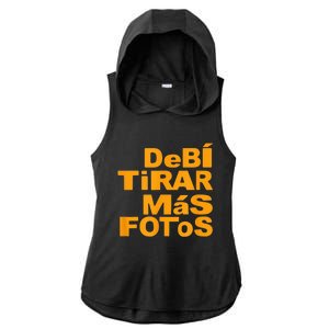 Debi Tirar Album Mas Fotos Dtmf For Music Lover Fans Ladies PosiCharge Tri-Blend Wicking Draft Hoodie Tank