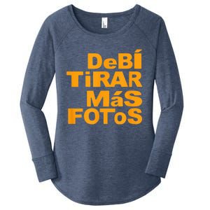 Debi Tirar Album Mas Fotos Dtmf For Music Lover Fans Women's Perfect Tri Tunic Long Sleeve Shirt