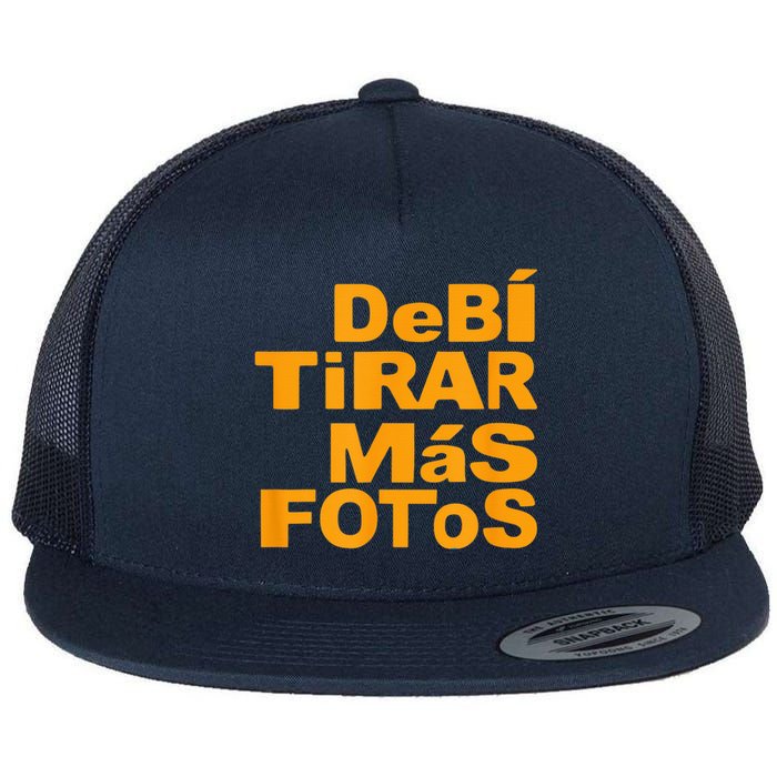 Debi Tirar Album Mas Fotos Dtmf For Music Lover Fans Flat Bill Trucker Hat