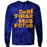 Debi Tirar Album Mas Fotos Dtmf For Music Lover Fans Tie-Dye Long Sleeve Shirt