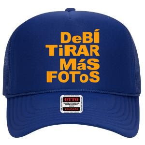 Debi Tirar Album Mas Fotos Dtmf For Music Lover Fans High Crown Mesh Back Trucker Hat