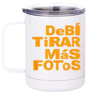 Debi Tirar Album Mas Fotos Dtmf For Music Lover Fans 12 oz Stainless Steel Tumbler Cup