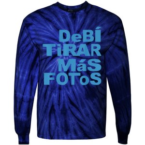 Debi Tirar Album Mas Fotos Dtmf For Music Lover Fans Tie-Dye Long Sleeve Shirt