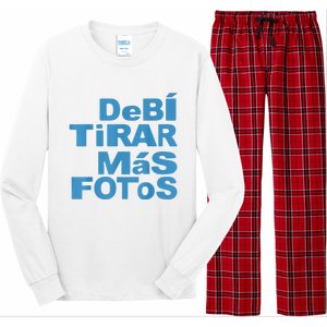 Debi Tirar Album Mas Fotos Dtmf For Music Lover Fans Long Sleeve Pajama Set