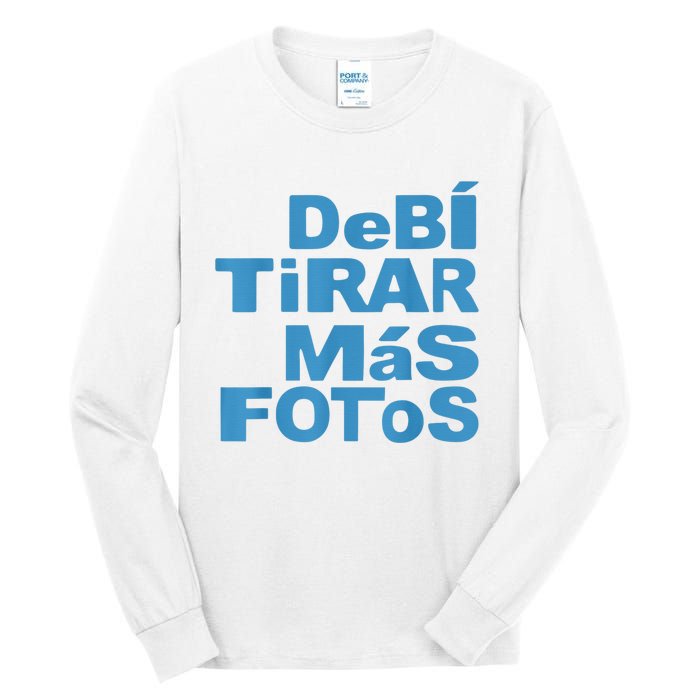 Debi Tirar Album Mas Fotos Dtmf For Music Lover Fans Tall Long Sleeve T-Shirt