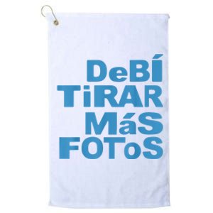 Debi Tirar Album Mas Fotos Dtmf For Music Lover Fans Platinum Collection Golf Towel