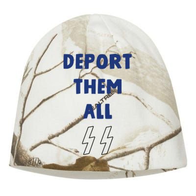 Deport Them All Kati - Camo Knit Beanie