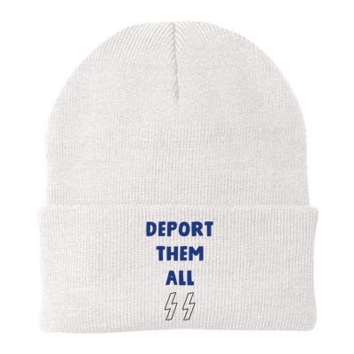 Deport Them All Knit Cap Winter Beanie