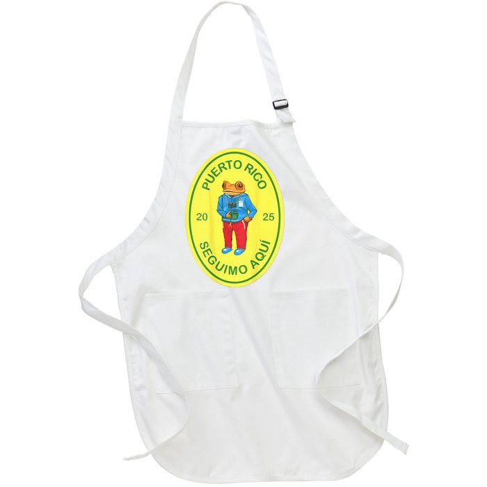 Debi Tirar Album Mas Fotos Frog For Music Lover Fans 2 Sides Full-Length Apron With Pockets