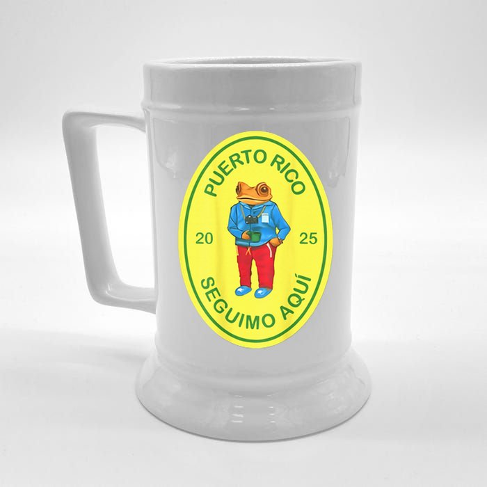 Debi Tirar Album Mas Fotos Frog For Music Lover Fans 2 Sides Beer Stein