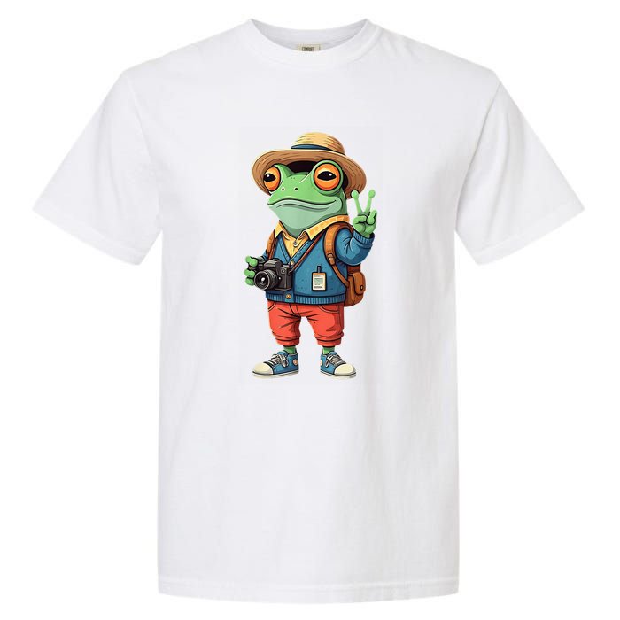 Debi Tirar Album Mas Fotos Frog For Music Lover Fans Garment-Dyed Heavyweight T-Shirt