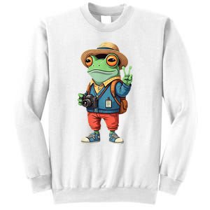 Debi Tirar Album Mas Fotos Frog For Music Lover Fans Sweatshirt