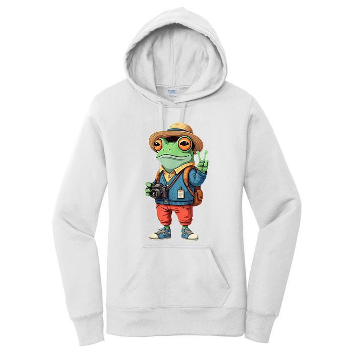 Debi Tirar Album Mas Fotos Frog For Music Lover Fans Women's Pullover Hoodie