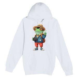 Debi Tirar Album Mas Fotos Frog For Music Lover Fans Premium Pullover Hoodie