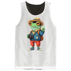 Debi Tirar Album Mas Fotos Frog For Music Lover Fans Mesh Reversible Basketball Jersey Tank