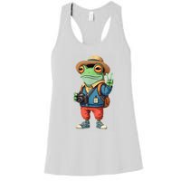 Debi Tirar Album Mas Fotos Frog For Music Lover Fans Women's Racerback Tank