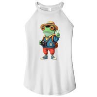 Debi Tirar Album Mas Fotos Frog For Music Lover Fans Women's Perfect Tri Rocker Tank