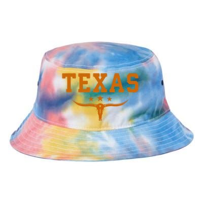 Distressed Texas Apparel Tie Dye Newport Bucket Hat