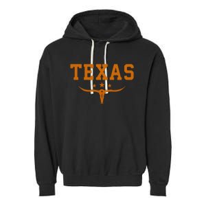 Distressed Texas Apparel Garment-Dyed Fleece Hoodie