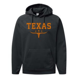 Distressed Texas Apparel Performance Fleece Hoodie