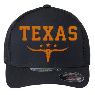 Distressed Texas Apparel Flexfit Unipanel Trucker Cap