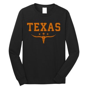 Distressed Texas Apparel Long Sleeve Shirt