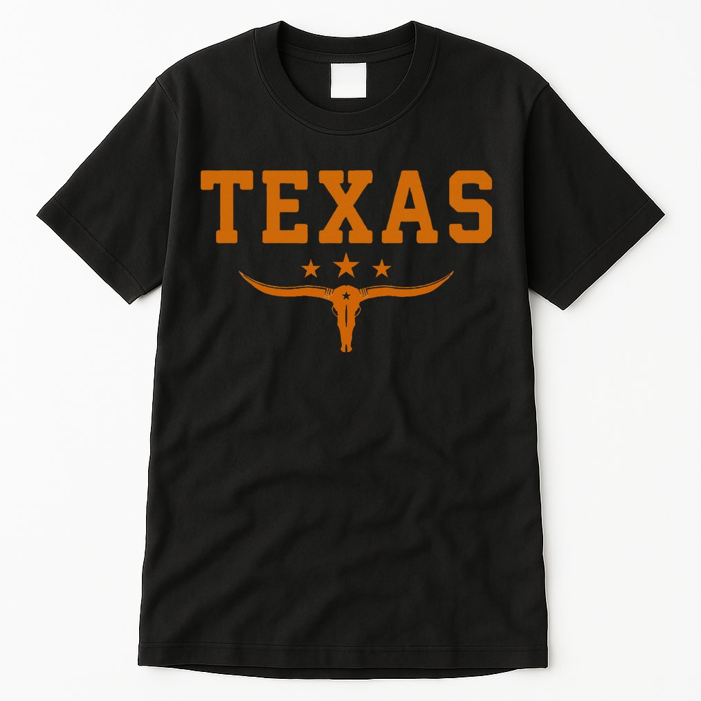 Distressed Texas Apparel Tall T-Shirt