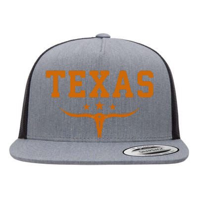 Distressed Texas Apparel Flat Bill Trucker Hat