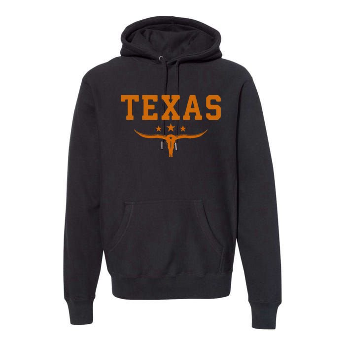 Distressed Texas Apparel Premium Hoodie