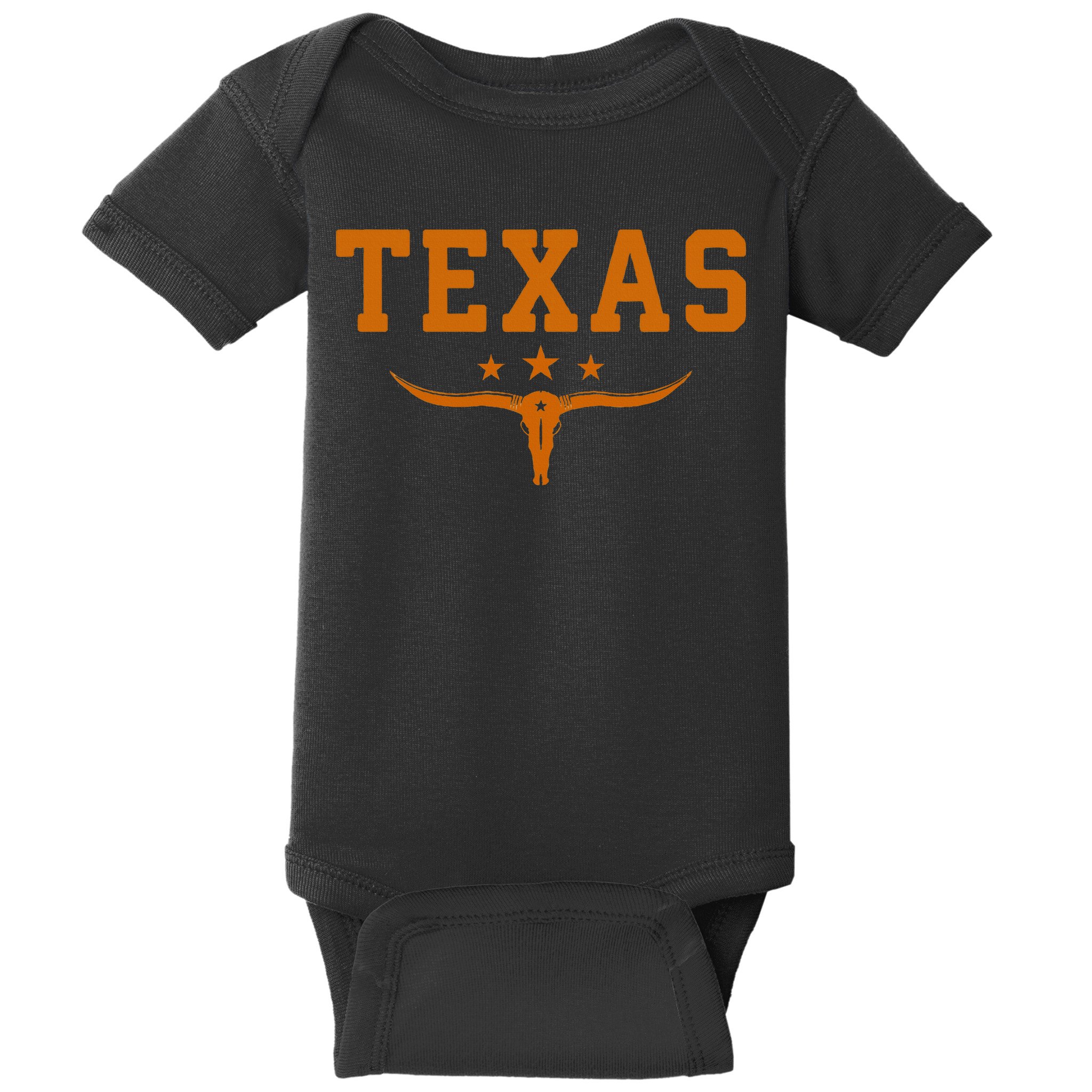 Distressed Texas Apparel Baby Bodysuit