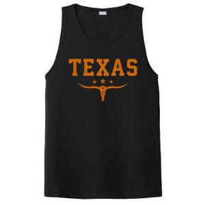 Distressed Texas Apparel PosiCharge Competitor Tank