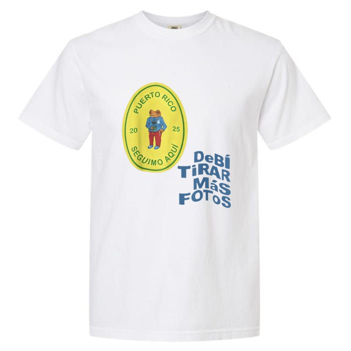 Debi Tirar Album Mas Fotos Frog Vintage Lover Design Garment-Dyed Heavyweight T-Shirt