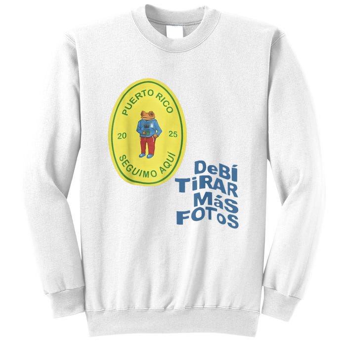 Debi Tirar Album Mas Fotos Frog Vintage Lover Design Sweatshirt