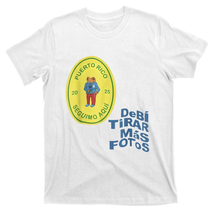 Debi Tirar Album Mas Fotos Frog Vintage Lover Design T-Shirt