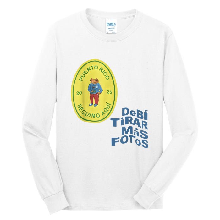 Debi Tirar Album Mas Fotos Frog Vintage Lover Design Tall Long Sleeve T-Shirt