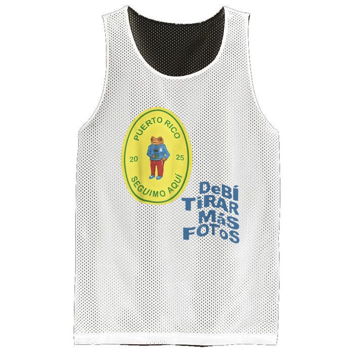 Debi Tirar Album Mas Fotos Frog Vintage Lover Design Mesh Reversible Basketball Jersey Tank