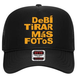 Debi Tirar Album Mas Fotos Dtmf For Music Lover Fans High Crown Mesh Back Trucker Hat