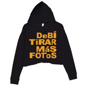 Debi Tirar Album Mas Fotos Dtmf For Music Lover Fans Crop Fleece Hoodie