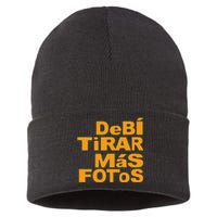 Debi Tirar Album Mas Fotos Dtmf For Music Lover Fans Sustainable Knit Beanie