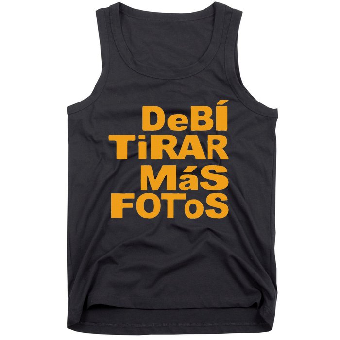 Debi Tirar Album Mas Fotos Dtmf For Music Lover Fans Tank Top