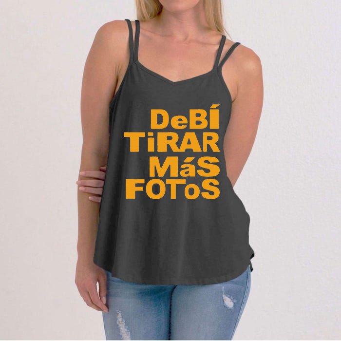 Debi Tirar Album Mas Fotos Dtmf For Music Lover Fans Women's Strappy Tank