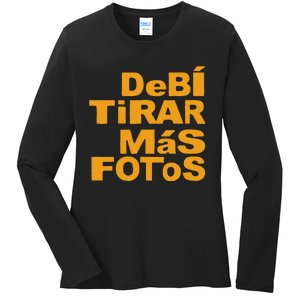 Debi Tirar Album Mas Fotos Dtmf For Music Lover Fans Ladies Long Sleeve Shirt