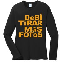 Debi Tirar Album Mas Fotos Dtmf For Music Lover Fans Ladies Long Sleeve Shirt