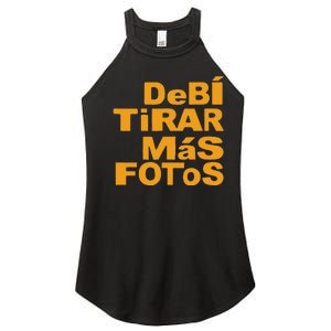 Debi Tirar Album Mas Fotos Dtmf For Music Lover Fans Women's Perfect Tri Rocker Tank