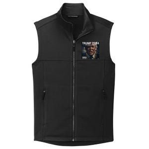 Donald Trump Album Cover Ultra Maga Trump Revenge 2024 Collective Smooth Fleece Vest