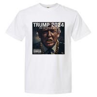 Donald Trump Album Cover Ultra Maga Trump Revenge 2024 Garment-Dyed Heavyweight T-Shirt